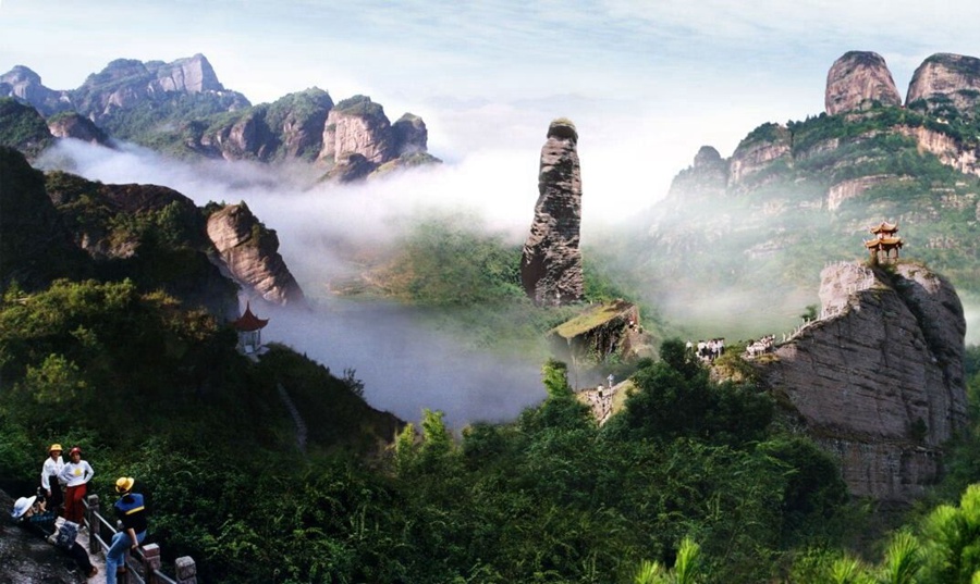 龙岩冠豸山景区怎么玩 图片合集